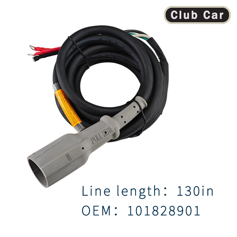 

Durable Charger Cord Plug For DS Precedent 1995-Up 48V Electric Club Car For Carts 101828901