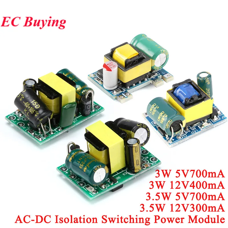 Moduł precyzyjnego izolowanego zasilacza impulsowego AC-DC PLG06A, 220V na 3.3V/1.2A 5V/1A 9V/0.6A 12V/0.5A 15V/0.4A 24V/0.25A — zdjęcie 4