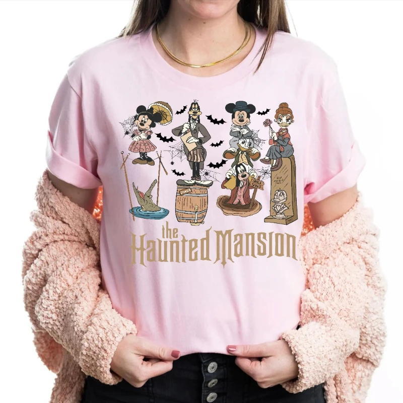 قميص قصر مسكون قميص الهالوين قصر مسكون تي شيرت قصر مسكون للهالوين قميص رحلة ديزني قميص عتيق للهالوين