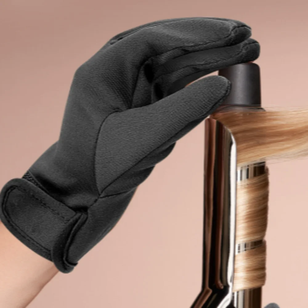 Hairdressing Heat Resistant Finger Glove Hair Styling Tools Curling Hair Straightener Perm Glove Anti-scalding Professional