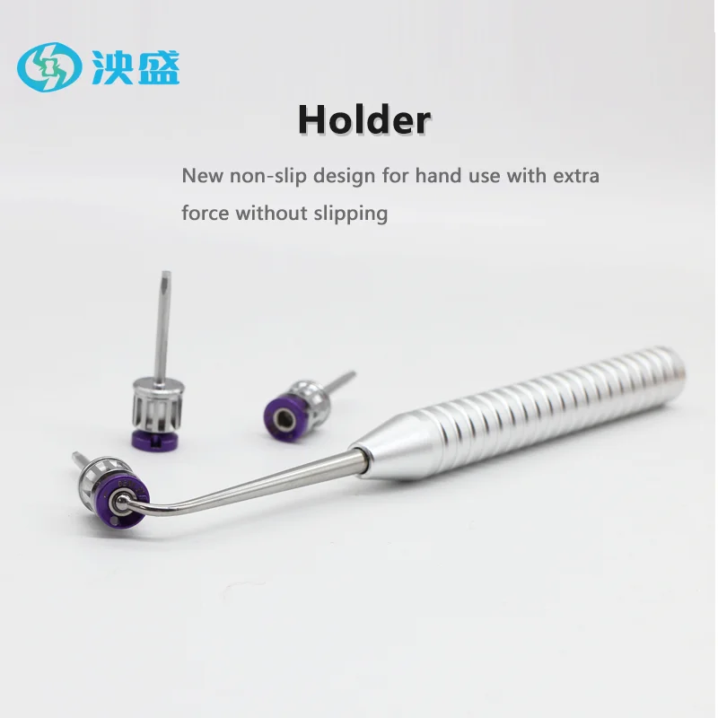 Dental Screwdriver Stainless Steel Non-Standard Customized Wholesale Retail Restorative Screwdriver Sinking Plate Holder