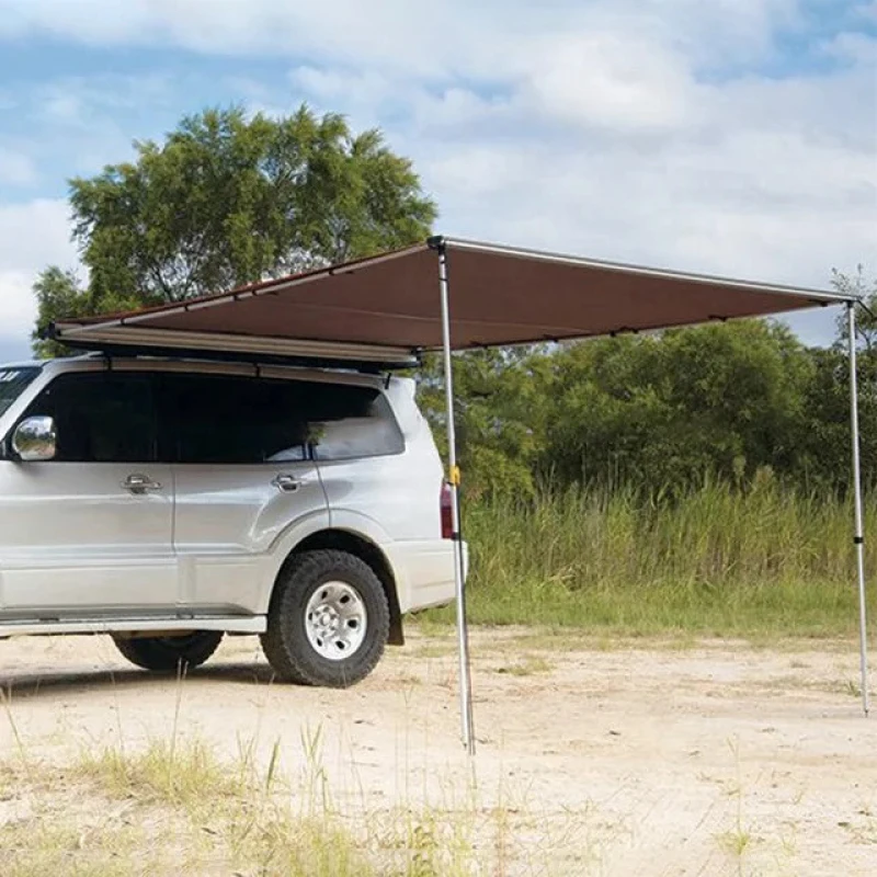 

Hot Selling Easy Instant Shelter Road Aluminum Frame 4X4 Car Side Awing And Extension With Waterproof Fabric High Quality