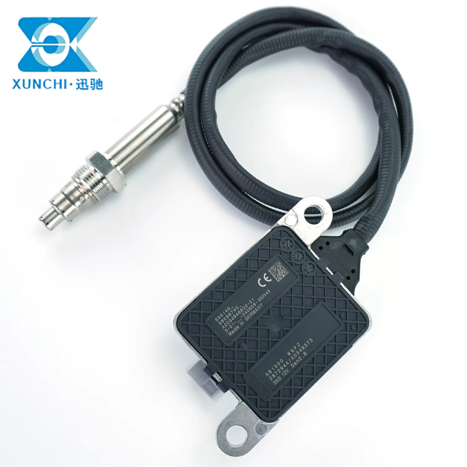 CE/ISO Factory Nitrogen Oxide NOX Sensor 12V for CUMMINS 5WK9 6740 2872944 A2C34946800 5WK96740 48H Shipment 1Y Warranty