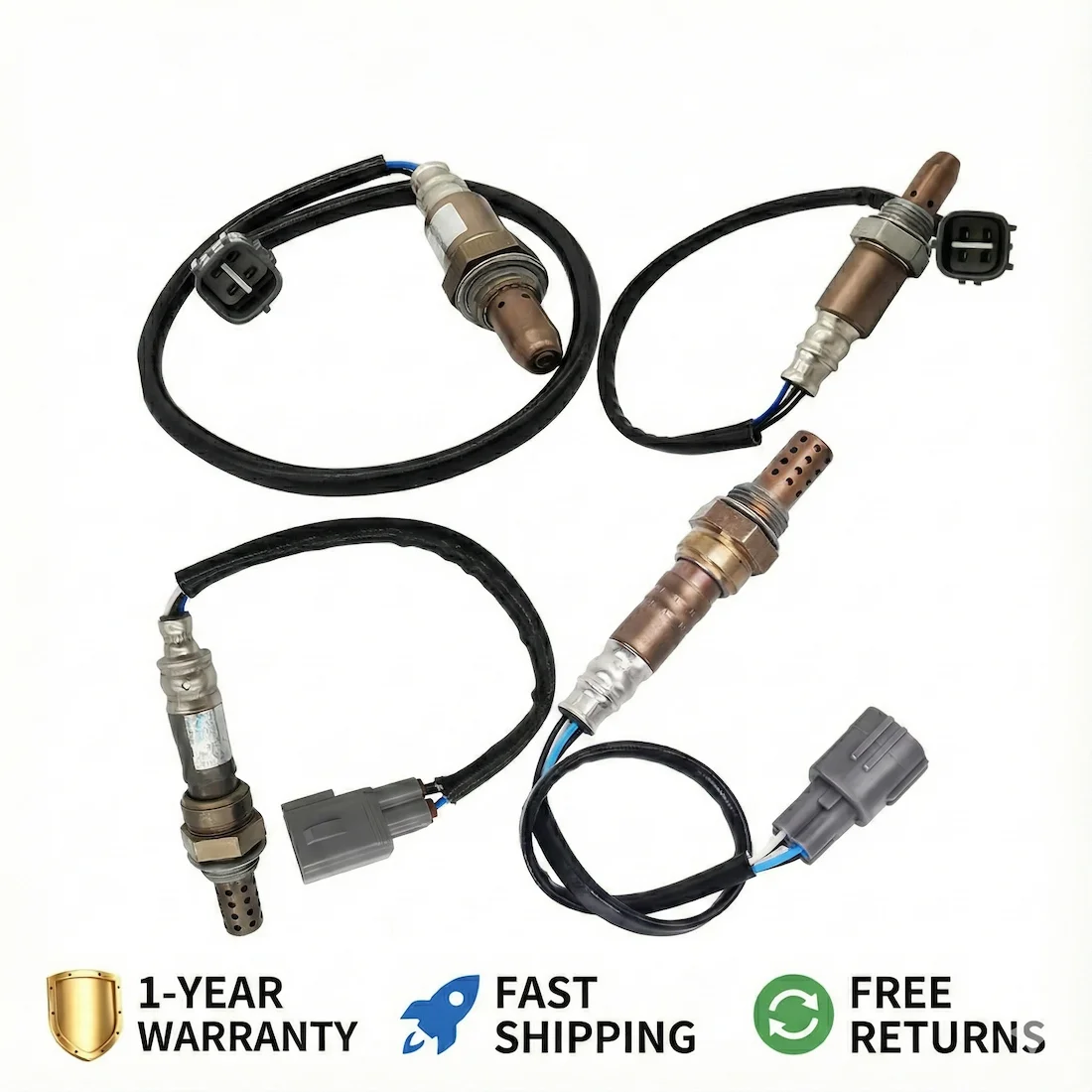 

4x Air Fuel Ratio Oxygen Sensor For Lexus ES350 Toyota Camry Avalon V6 3.5L