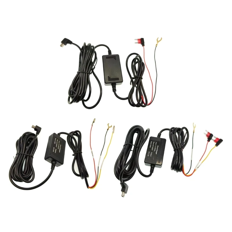 

Car DVR Power Cable Car DVR Regulator Line 2A for Secure Power Supply Dropship