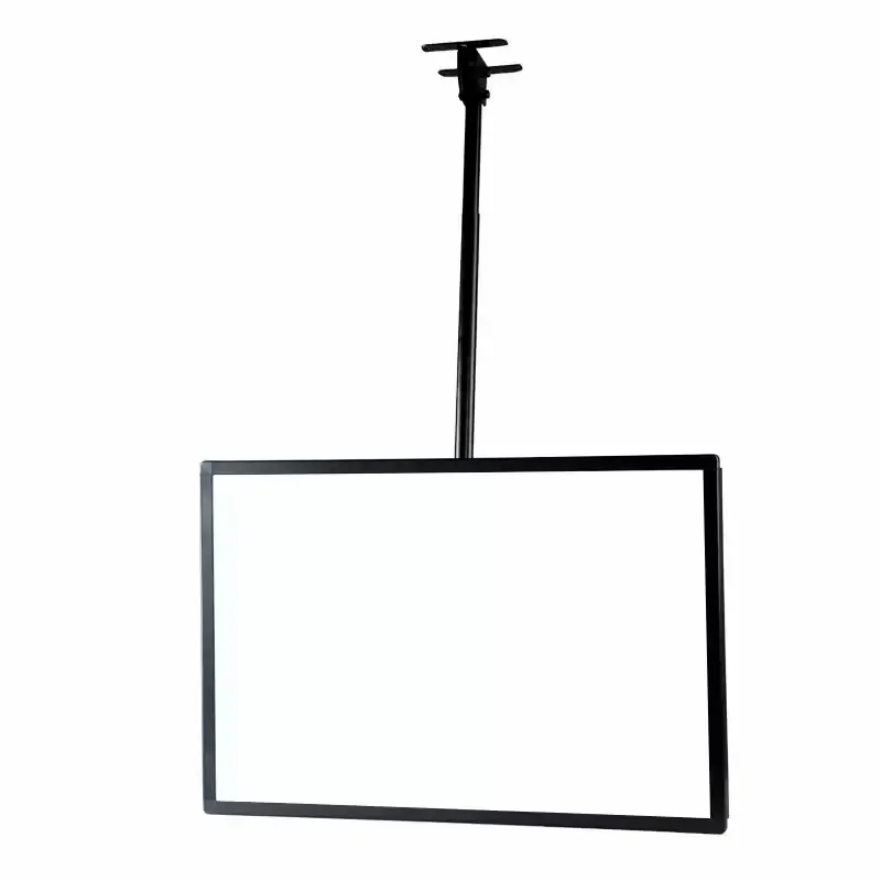 LED Slim Snap Frame Light Box Illuminated Poster Display Backlit Menu Board For Restaurant Cafe Shops Wall Mounted Billboard