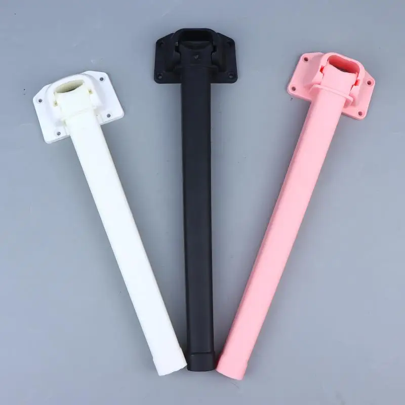 4Pcs Foldable Table Legs For Portable Home Office Solutions Plastic Design With Adjustable Height