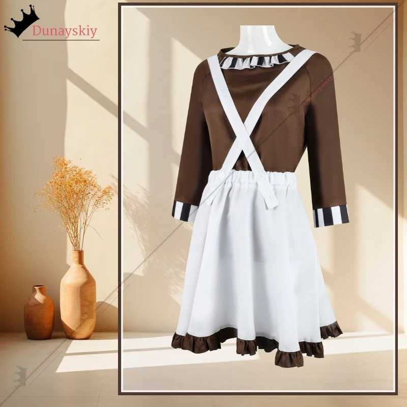 زي ويلي تشارلي التأثيري لفيلم لومبا أومبا بدلة لعب الأدوار بدلة كاملة مع شعر مستعار أخضر بدلة حفلات الهالوين كرنفال