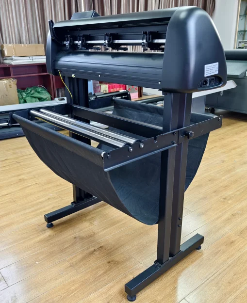 Smart Laser Positioning GC-721ABJ Automatic Contour Vinyl Graph Paper Sticker Cutting Plotter Machine