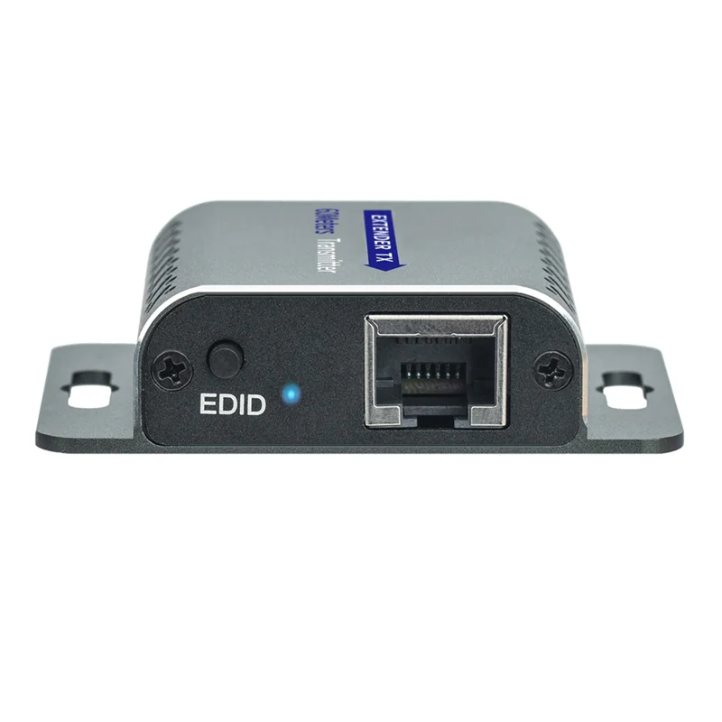 

【Top Picks】4K 60Hz -Compatible Extender To RJ45 60M 120M Extender IR UHD HDR V2.0 1080P RJ45 Video Monitor Extender EU PLUG