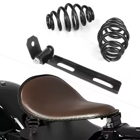 Motorcycle Solo Seat Mount Kit Driver Seat Springs For Harley Sportster XL 883 1200 Bobber Chopper Custom For Yamaha Honda