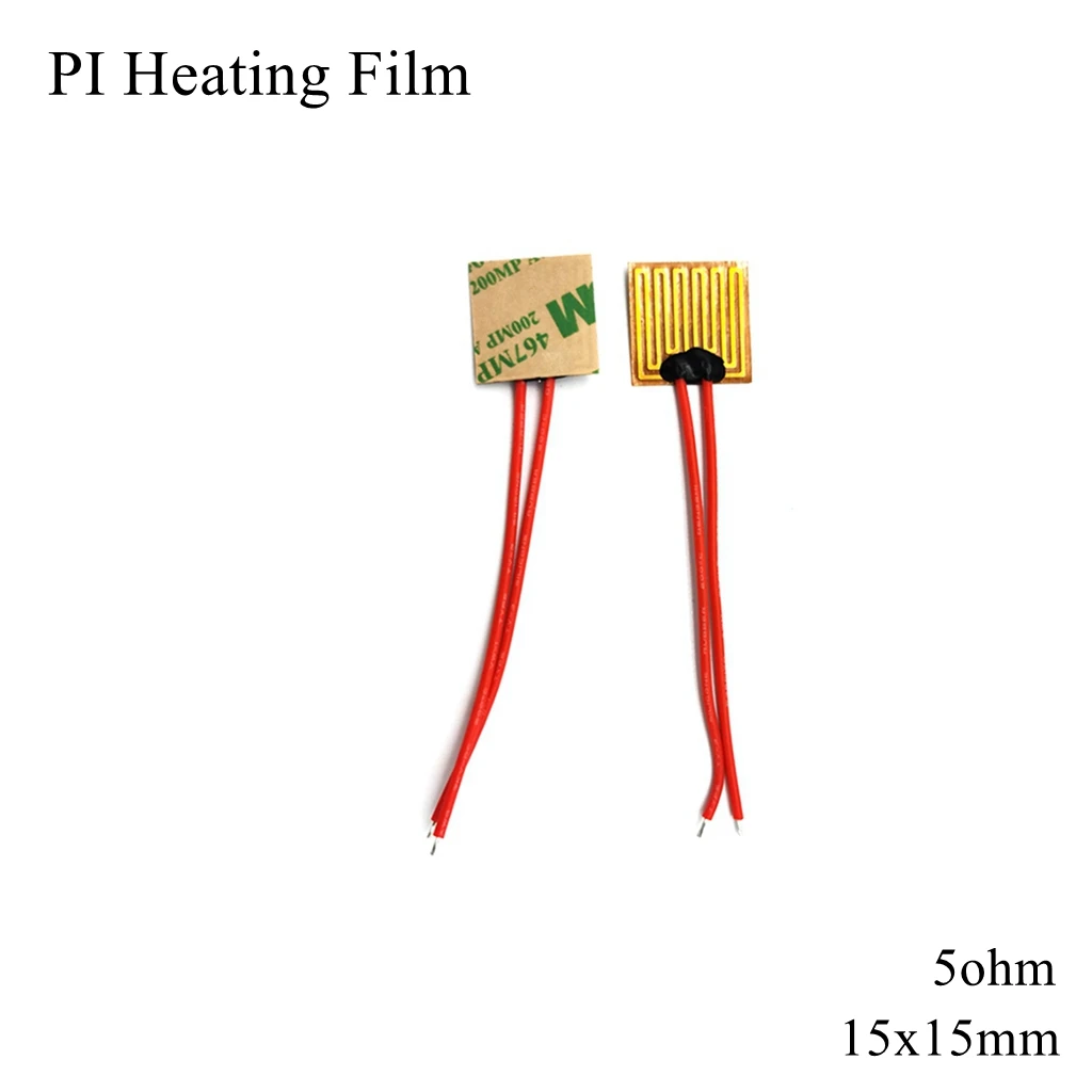 

PI Heating Film Polyimide Adhesive Electric Heater Flexible Plate Panel Pad Mat Foil Fuel Oil Engine Tank 5V 12V 24V 110V 220V