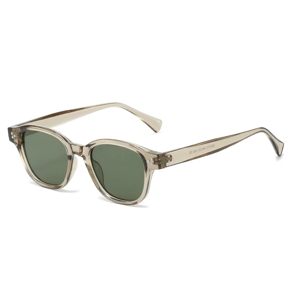 

Korean Style Fashion Men and Women Anti-UV Sunglasses Vintage Retro Quality Square Frame Glasses Girls Eyewear