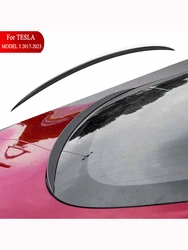 Trunk Window Spoiler Trunk Window Wing for Tesla Model 3 2017-2023 Accessories Abs Trunk Rain Water Deflector Accessories