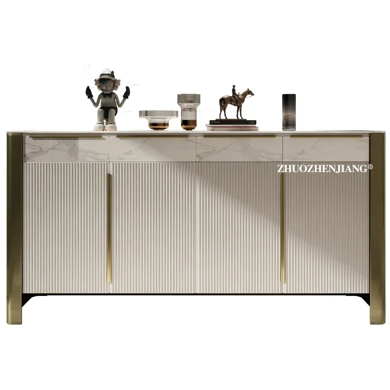 

Постмодернистский простой шиферный шкаф для крыльца из цельного дерева, шкаф для обуви, итальянский роскошный стиль, входное хранилище, декоративные шкафчики.