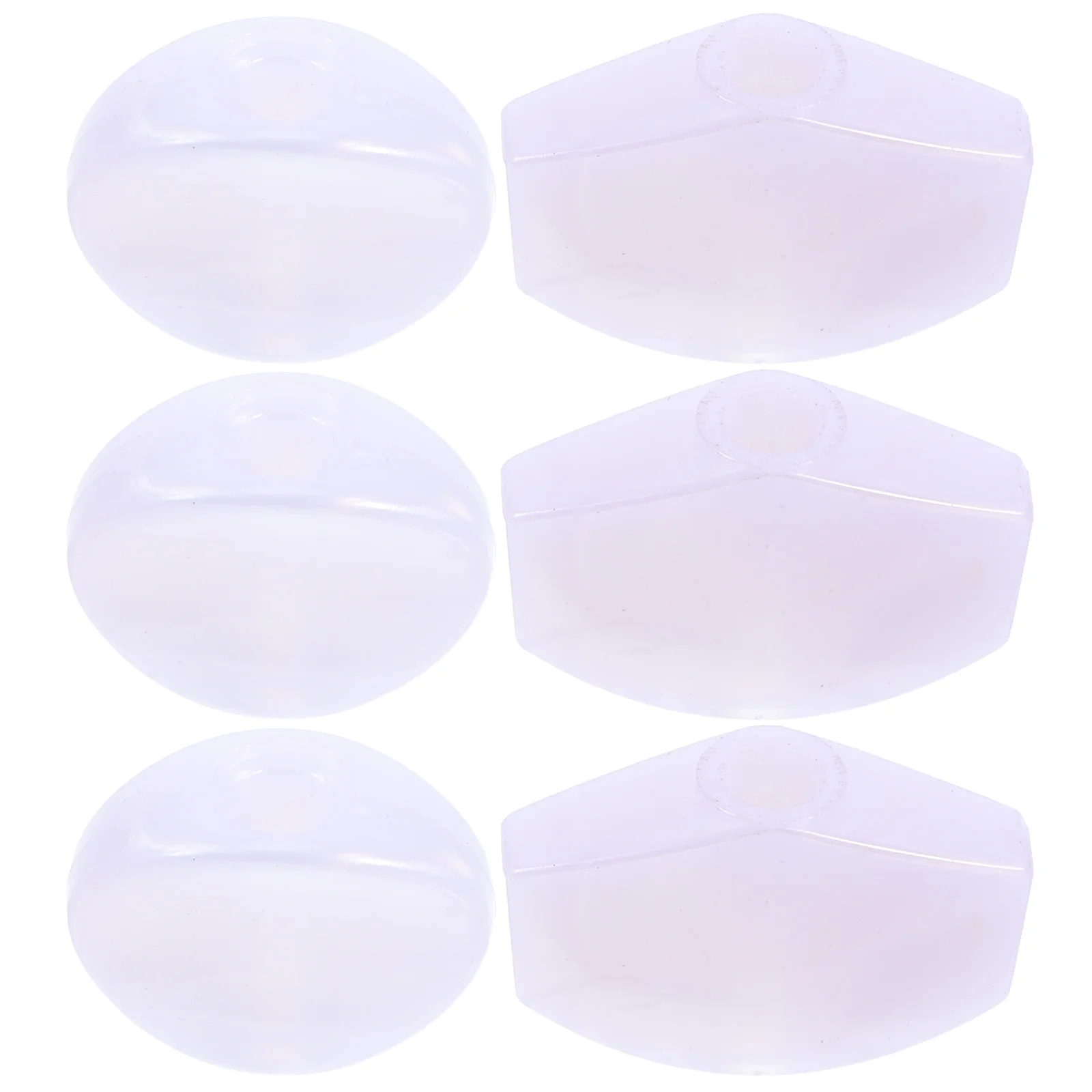 

6Pcs Guitar Tuning Pegs Precision Resin Metal Knobs Small Round Large Square Heads Replacement Parts for Acoustic Guitar