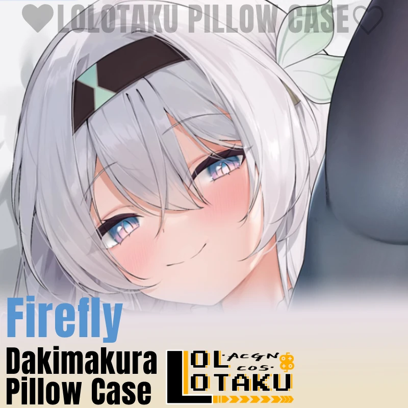 

Наволочка-Светлячок Dakimakura Honkai со звездами, обнимающая Подушка на все тело, наволочка для подушки, домашнее постельное белье, Декор, подарки Otaku