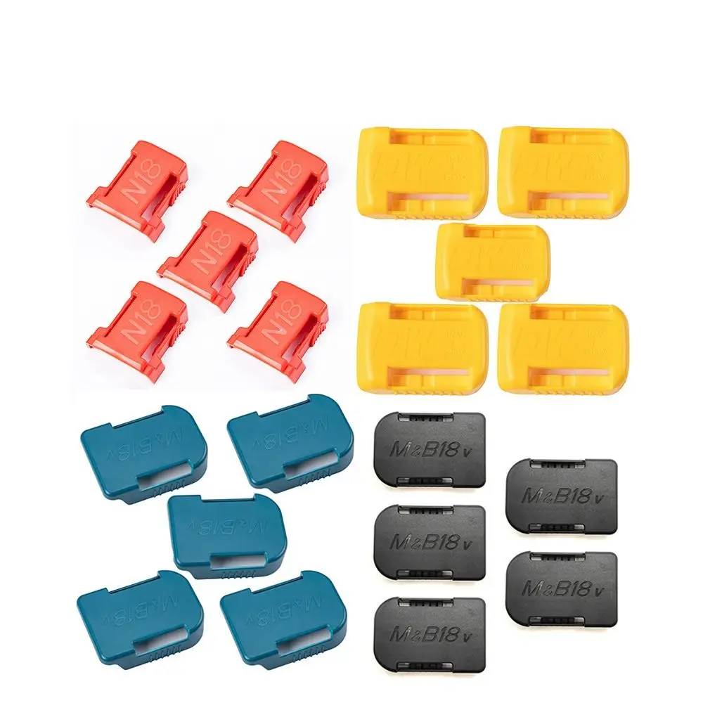 Durable Battery Storage Rack Protector Universal Electric Tools Holder Power Tools for Makita/Bosch/Dewalt/Milwaukee