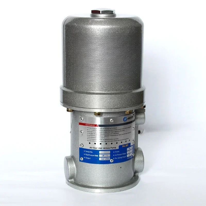 Grouting Machine Pump 50:1 Motor Head Pneumatic Airless Sprayer Parts Hanxin Pump Body