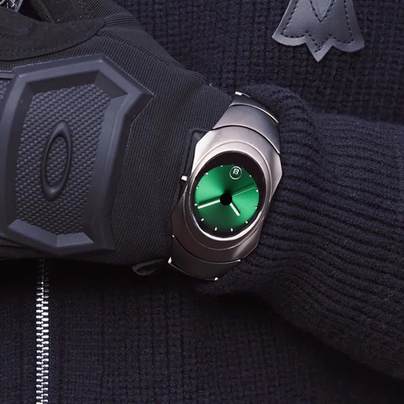 Bestverkopende geavanceerde inspiratie legering kast glazen wijzerplaat aangepaste gesp met zakelijk quartz horloge waterdichte mannelijke eet