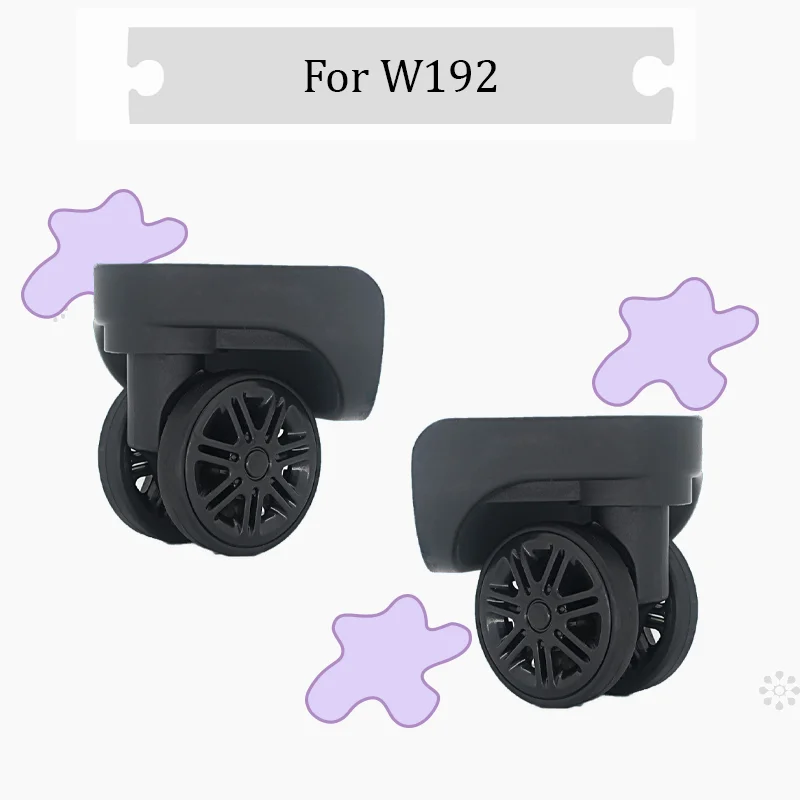 

For W192 Ultra-Silent Luggage Wheels — Glide Silently Over Any Surface 360° Smooth Rotation Convenient Replacement