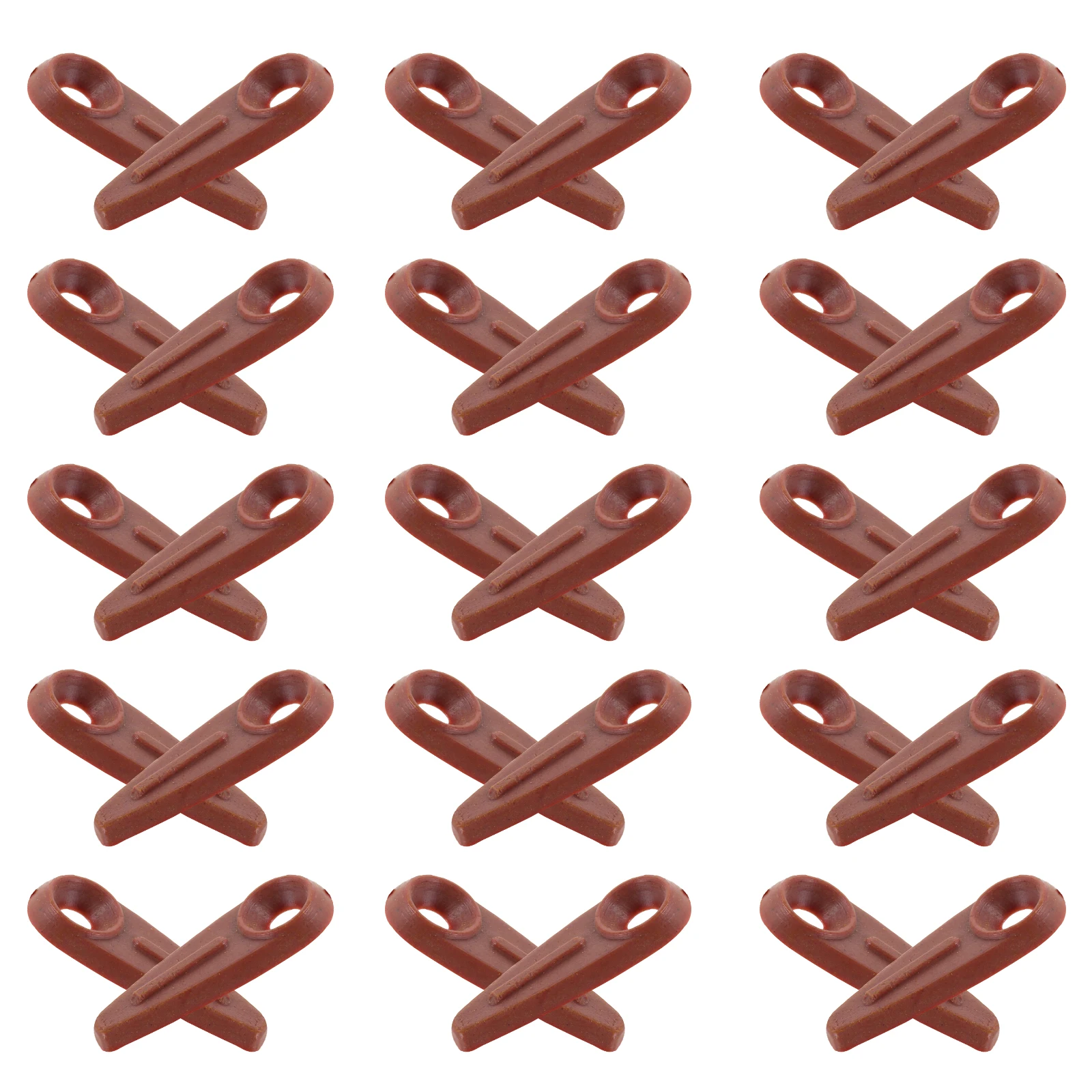 200pcs Picture Frame Backing Clips Durable Plastic Photo Frame Hardware Buckles Brown Easy Install Screws Included For Framing