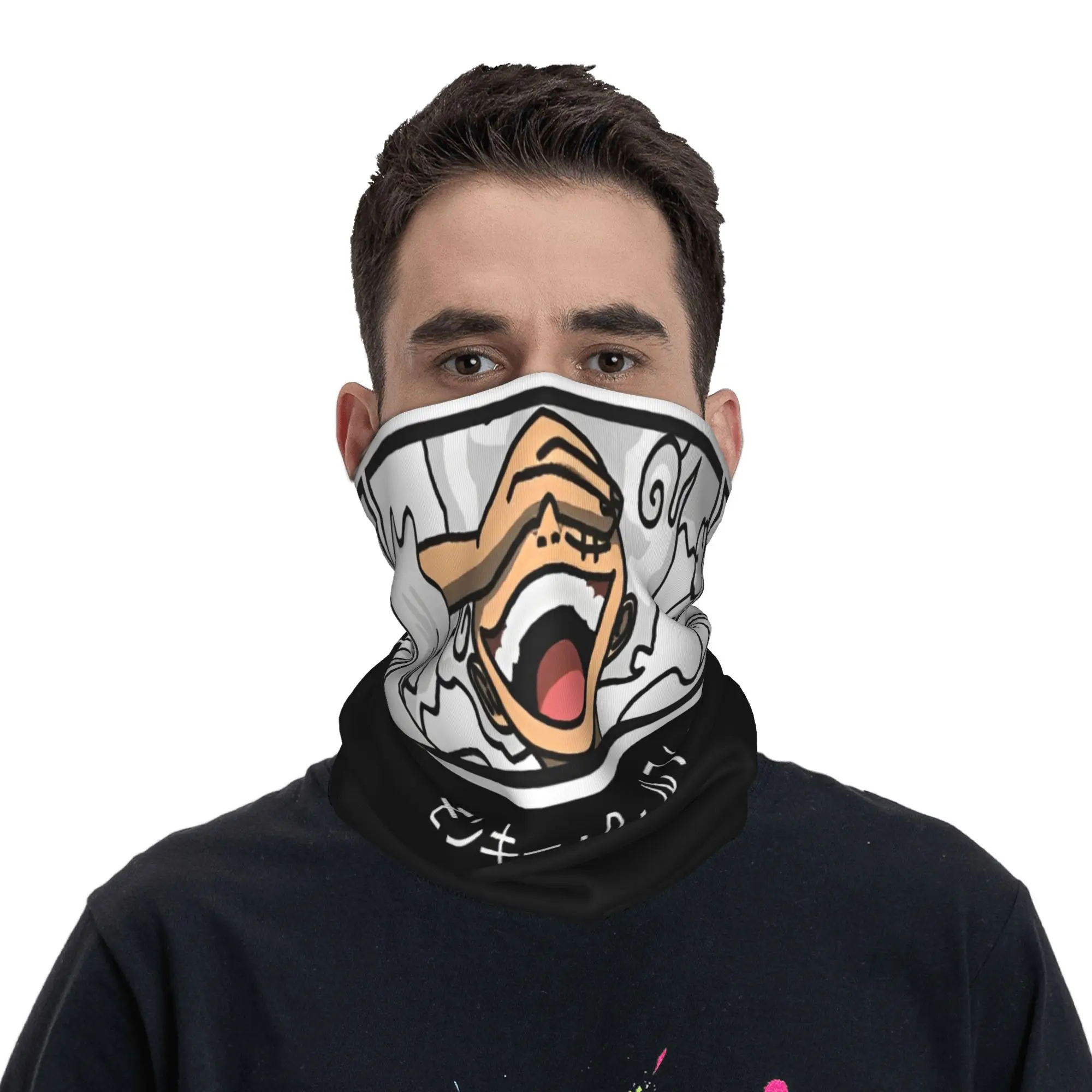 o-one-piece-e luffys onepiece Merch Bandana Neck Gaiter  Mask Scarf Cool Cycling Balaclava Unisex Breathable