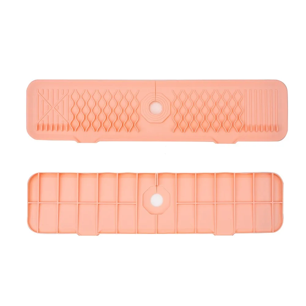 

Силиконовый смеситель, брызговик, дизайн наклона, складная кухонная раковина, брызговик, удлиненные мягкие защитные коврики для раковины, коврик для умывальника