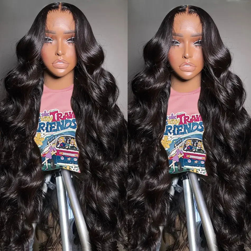 Body Wave Lace Front Wig 13x4 Lace Frontal Human Hair Wig Transparent HD Lace Wig Glueless Wigs Human Hair Pre Plucked Pre Cut