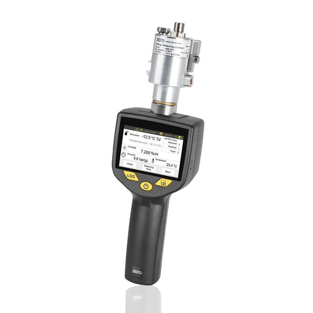 Premium Products2025SUTO S520 Portable Dew Point Meter  -50 to +50 Compressed Air Treatment System Pressure Sensor Data Logger D