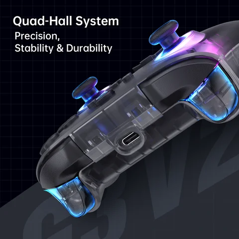 Machenike G3 V2 PC-spelkontroll Halleffekt-gamepad för Nintendo Switch iPhone Android Mobiltelefon Windows PC Steam 10 best sales Nintendo Switch-gamepad - №9