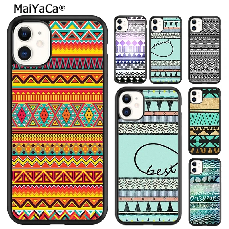 MaiYaCa Chevron Monogrammed line Phone Case For iPhone 16 15 14 plus XR XS 11 12 13 pro max Shell Cover coque