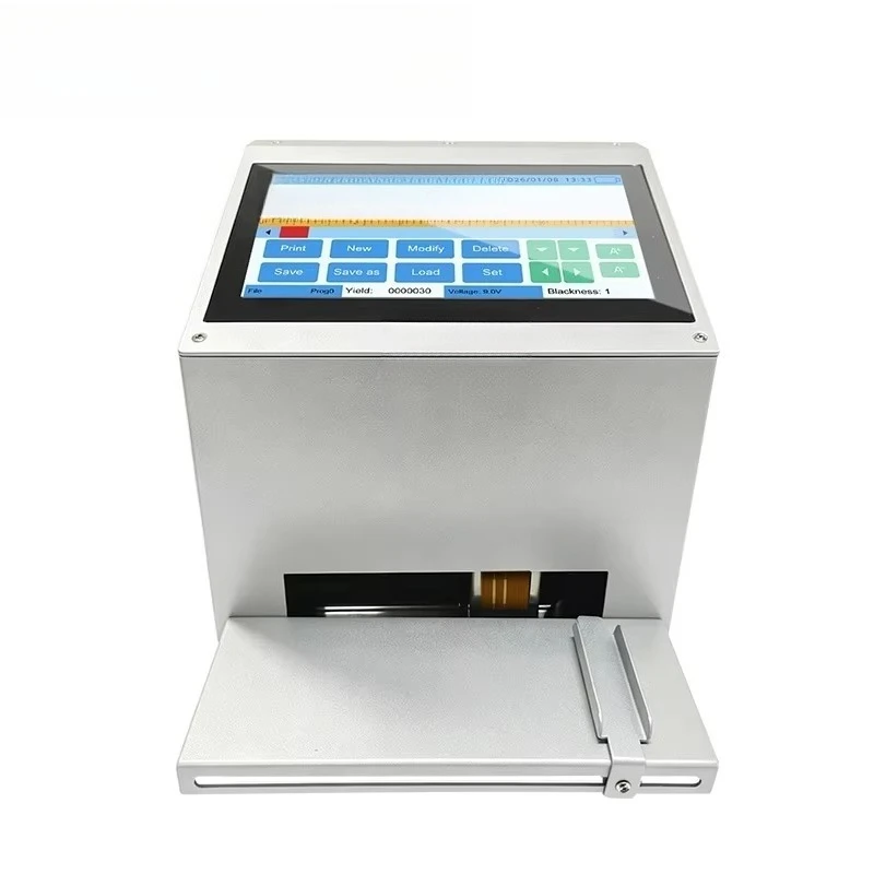 Smart Static Desktop Touch Screen Inkjet Printer Code Coding Machine for Bottle for Stamping Expiry Date Batch