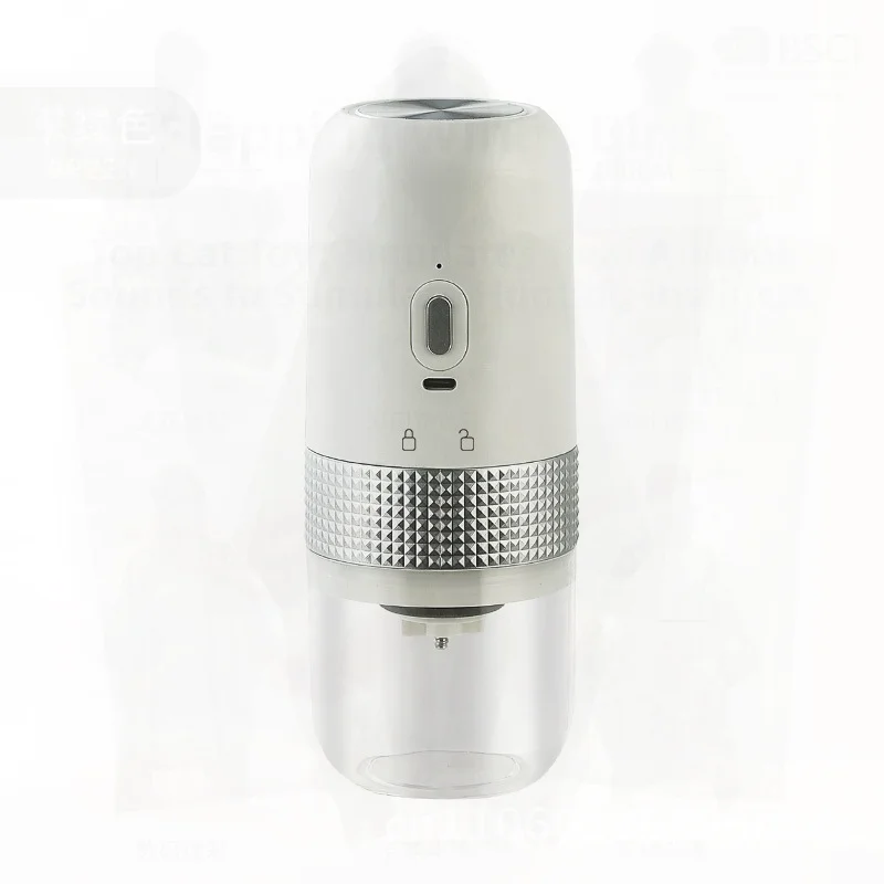 

Portable Electric Coffee Grinder Bean Grinder USB Charging Stainless Steel Modern Minimalist Design for Home Use with Adjustable