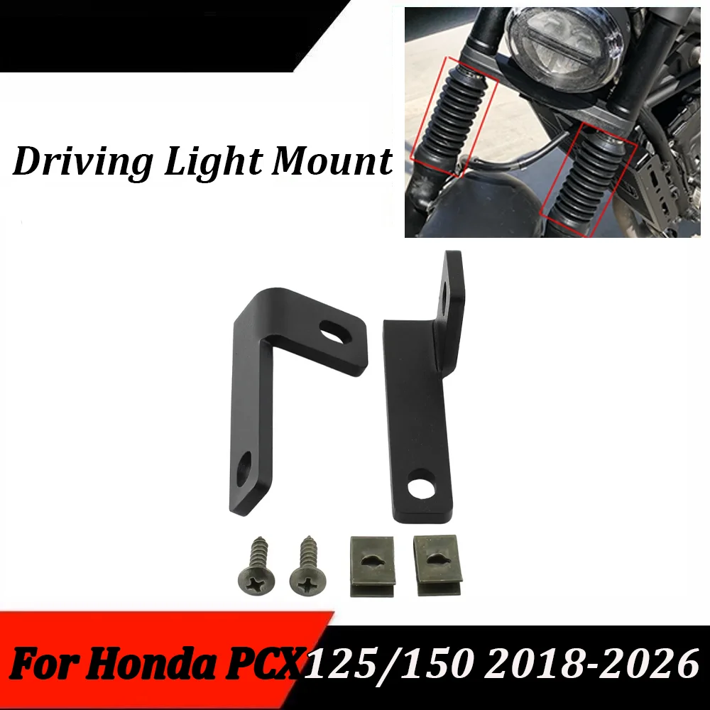 Motorcycle Accessories Driving Light Mount For Honda PCX 125 150 160 ADV150 ADV 150 ADV-150 ADV160 ADV-160 ADV 160 2020-2026