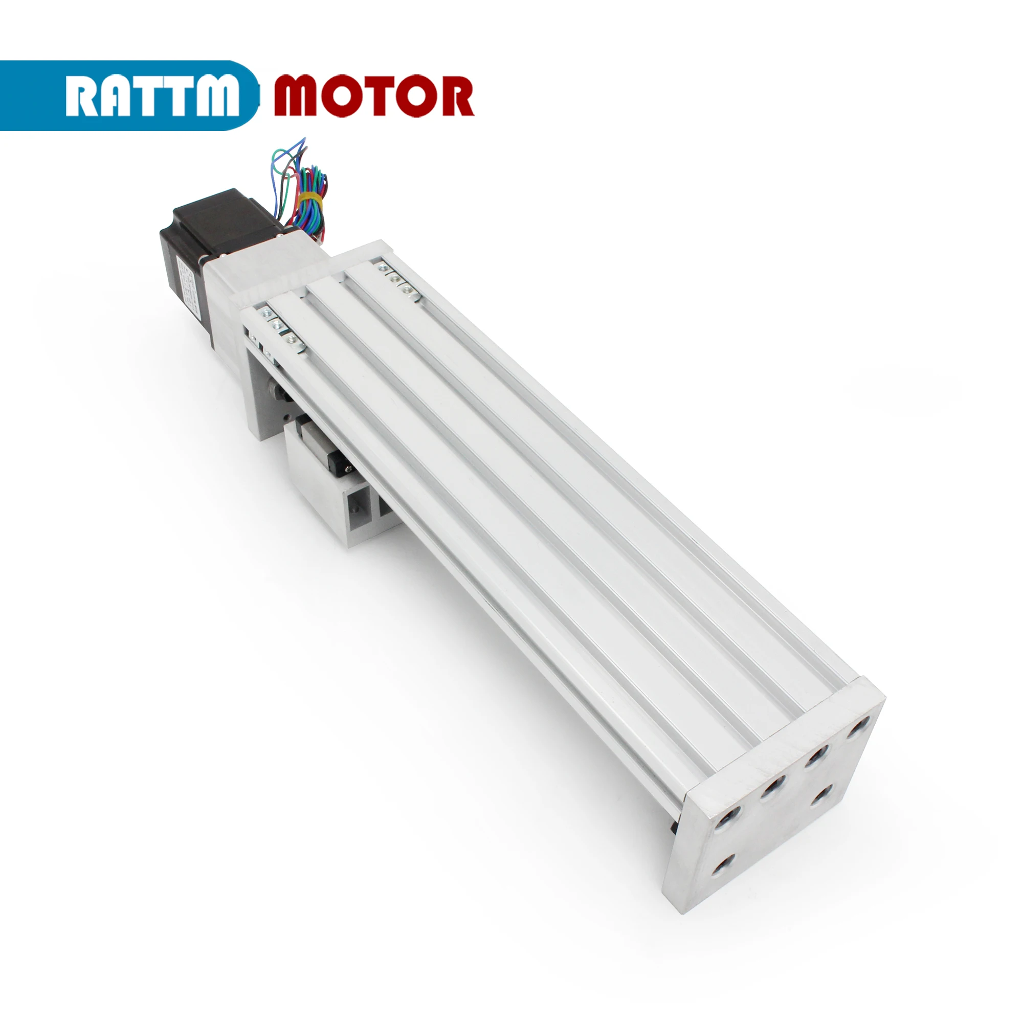 【EU Stock】ZBX80 80mm-600mm Effective Stroke Ballscrew 1605 CNC Linear Rail Guide Motion Table Z Axis+ Nema23 Step Motor