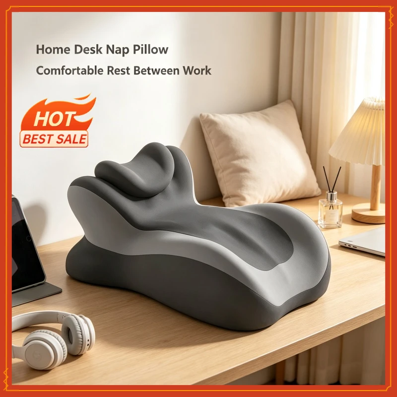 Wedge Shape Memory Foam Pillow Ergonomic Neck Leg Rest Support Cushion Comfort Pain Relief For Reading Phone Using Relax On Bed