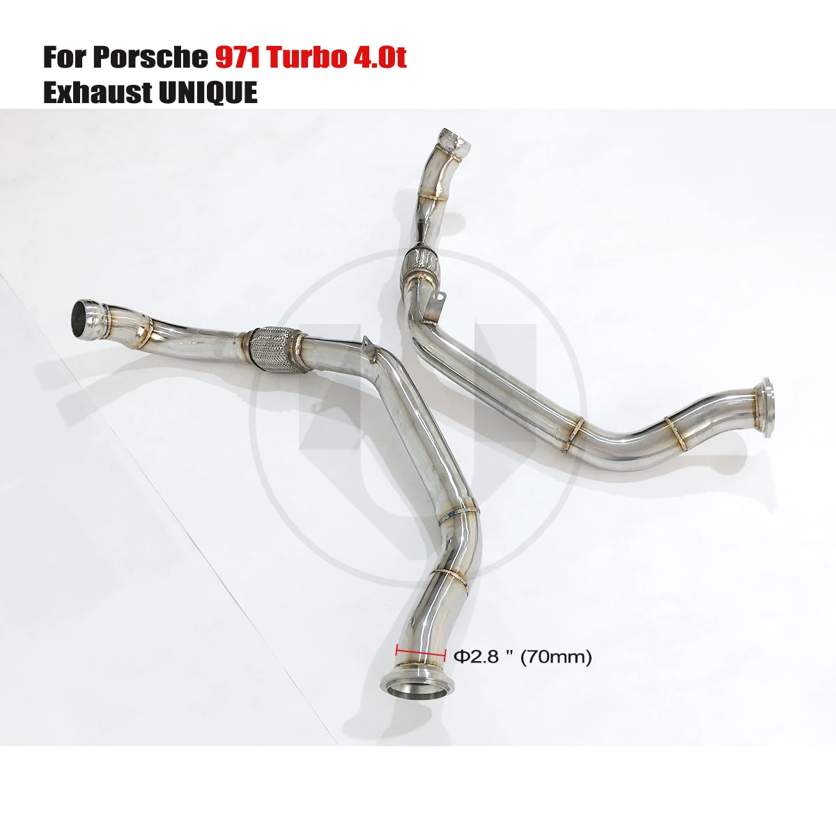

UNIQUE For porsche 971 Turbo 4.0t front pipe