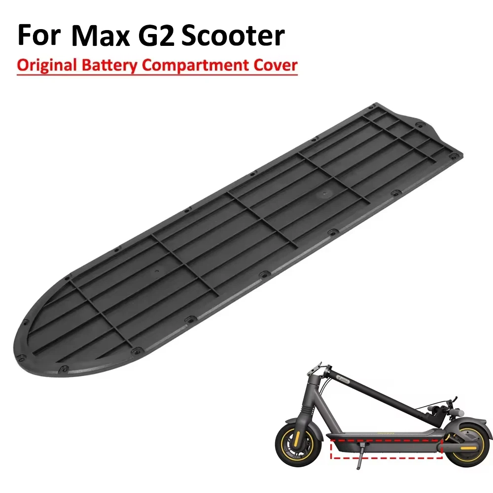 Original Battery Compartment Cover for MAX G2 G65 KickScooter Plastic Bottom Plate Cover With Waterproof Ring