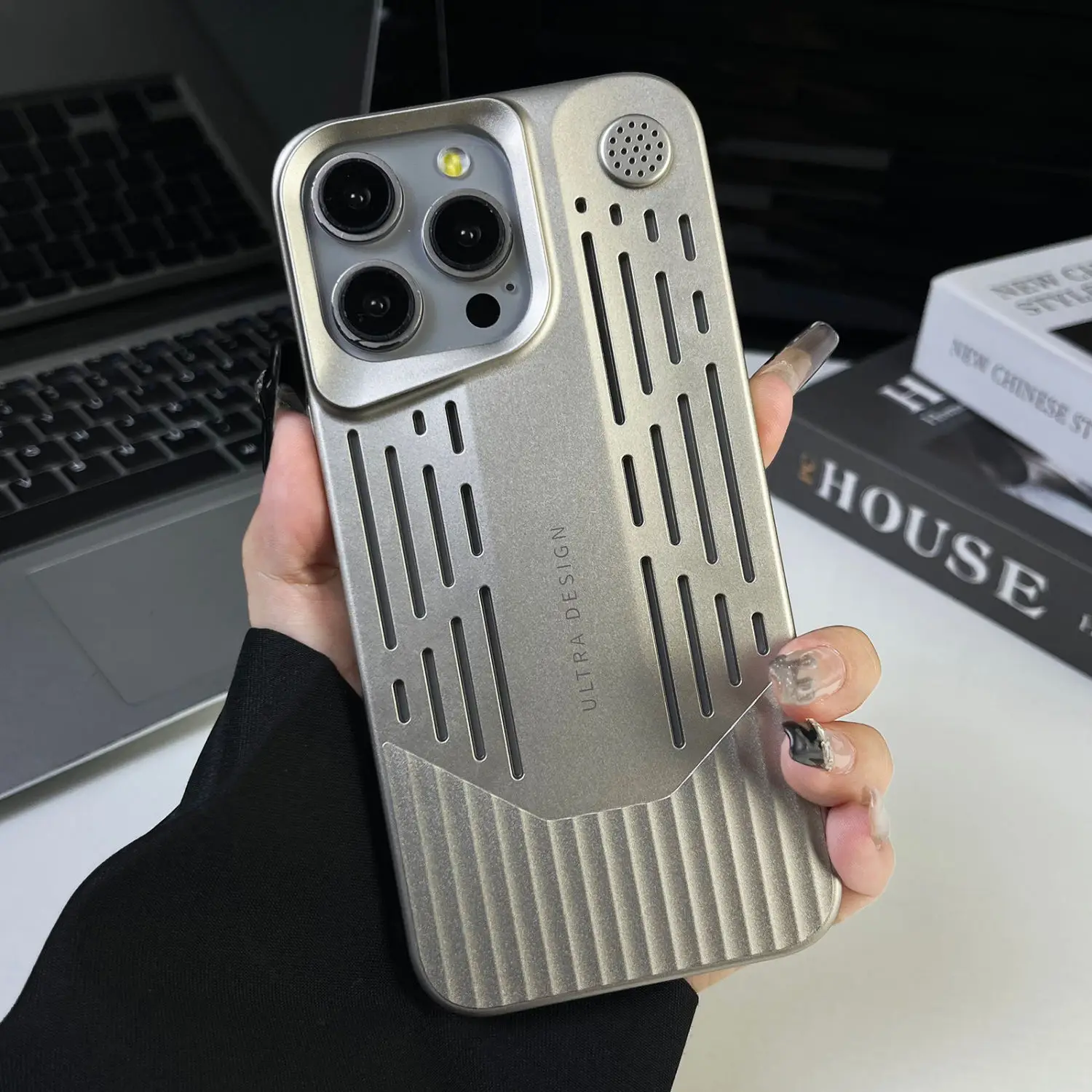 

Cooling Heat Dissipation Phone Case For iPhone 13 Case iPhone 15 14 11 12 16 Pro Max Shockproof Bumper Ultra Thin Back Cover