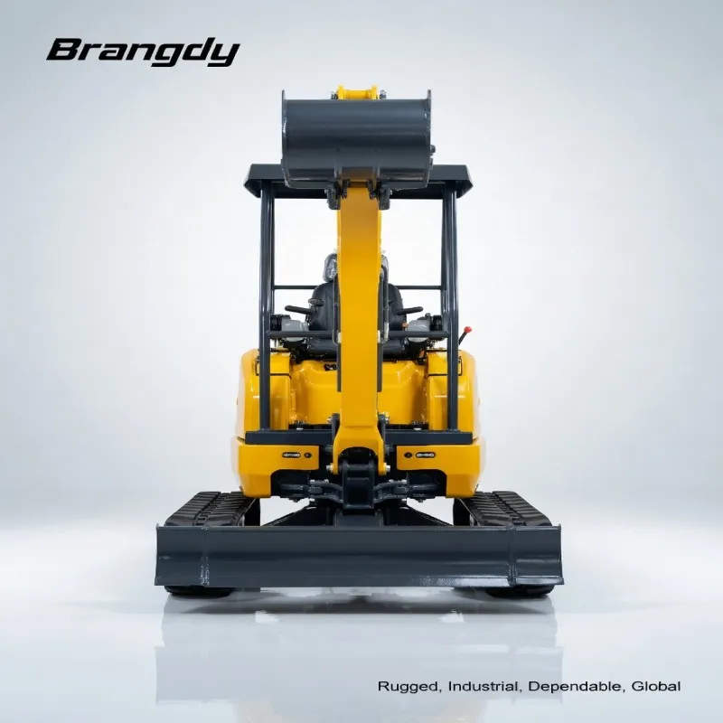 

2.0 Ton Mini Excavator Kubota Engine Open Canopy Hydraulic Crawler Excavator EPA CE Certified For Construction