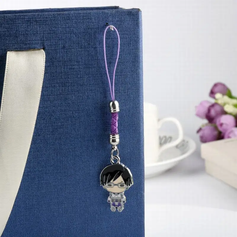 Keychain Jewelry My Hero Academia Cartoon Figure Keychains Anime Keyring Handbag Keyrings Kid Pendant Phone Straps