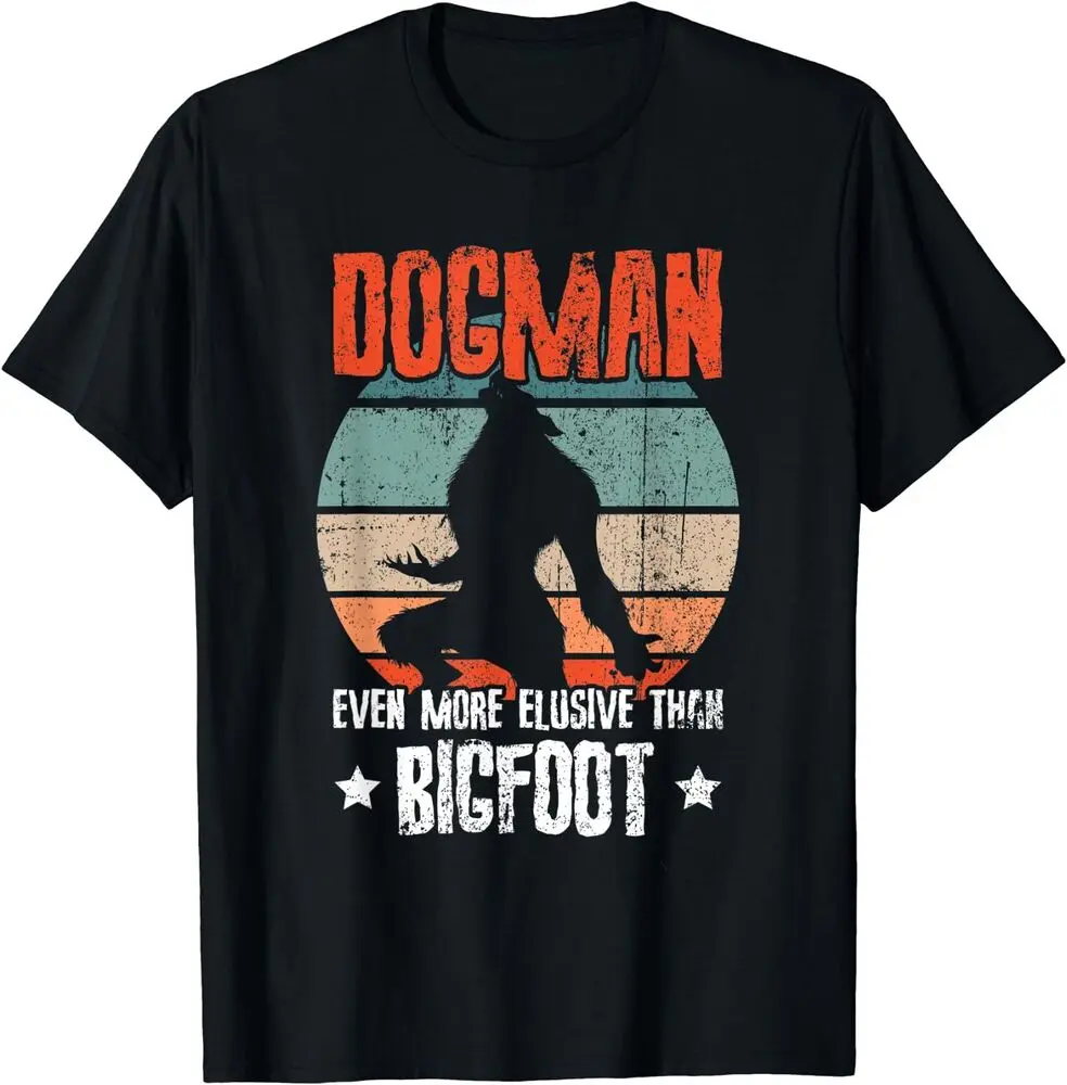 Cryptids Cryptozoology Monsters Dogman T-Shirt Anime Graphic T-shirts For Men Clothing Women Short Sleeve Tees Vintage