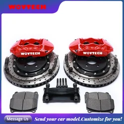 High Performance Big Brake Kit GT4 Caliper Rear Kits 330mm 345mm 355mm 362mm Disc Rotors for Ford Fiesta Sierra Taurus