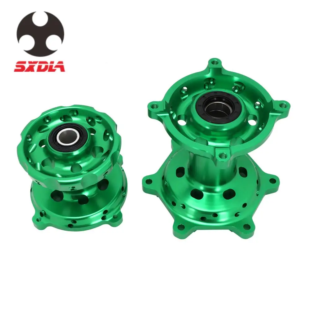 Motorcycle 36 Holes Front Rear Wheel Hub For KAWASAKI KX250 KX250F KX450F KX 250 250F 450F CNC Aluminum Off-Road Dirt Bike Parts