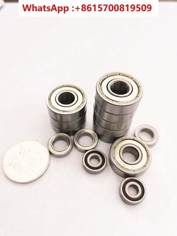 608ZZ mini bearing, deep groove ball, model bearing inner diameter 1.5 2 3 4 5 6mm(10PCS)