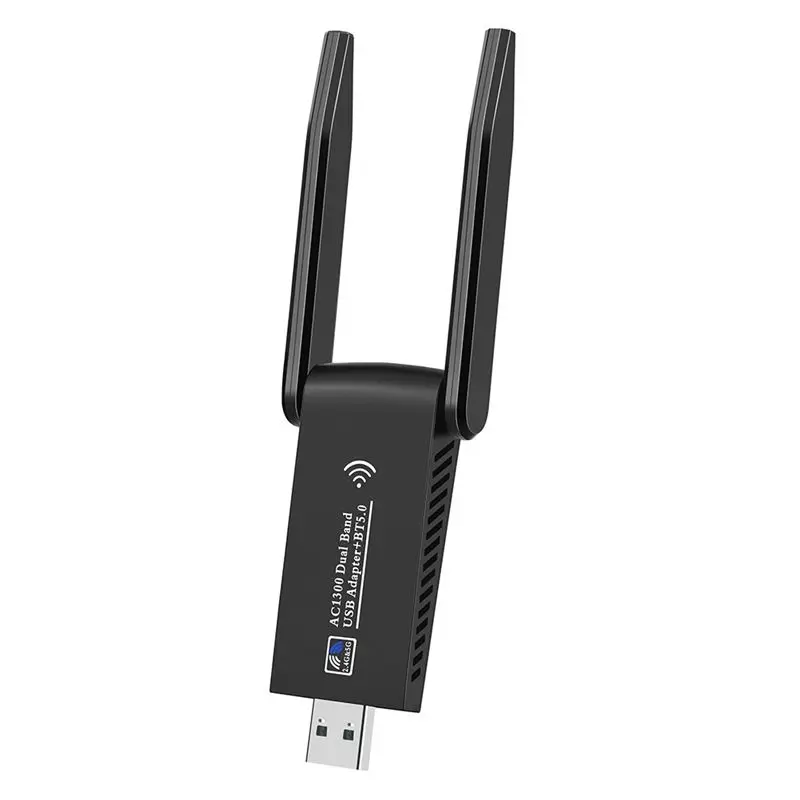 N34R-1300Mbps USB 3.0 Wifi Bluetooth 5.0 Adapter 2 In 1 USB Dongle Dual Band 2.4Ghz 5Ghz Wifi 5 Network Wireless Wlan Receiver view 6