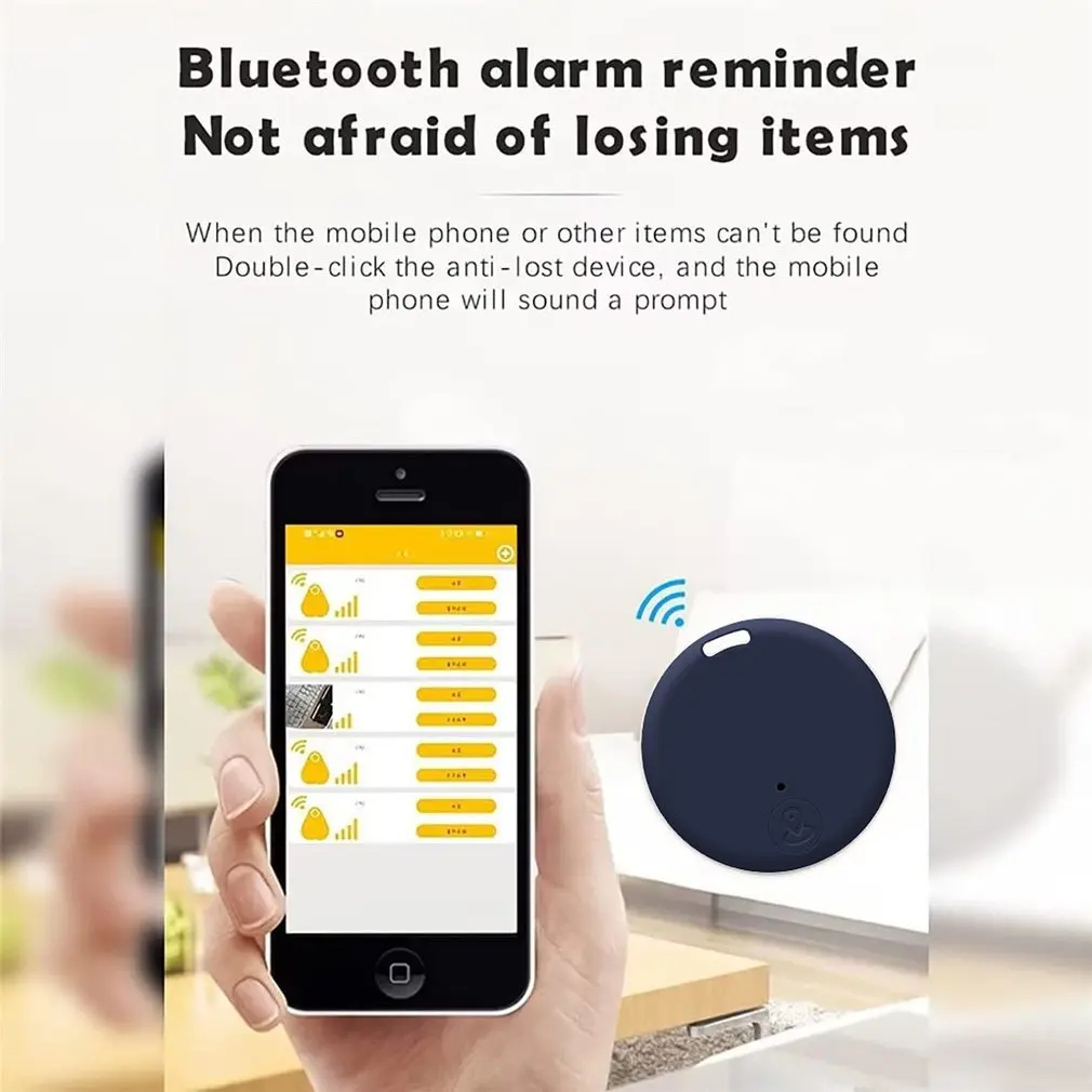 New Smart Tag Anti-Lost Alarm Wireless Bluetooth Tracker Phone Stuff Two-way Search Suitcase Key Pet Finder Location Record