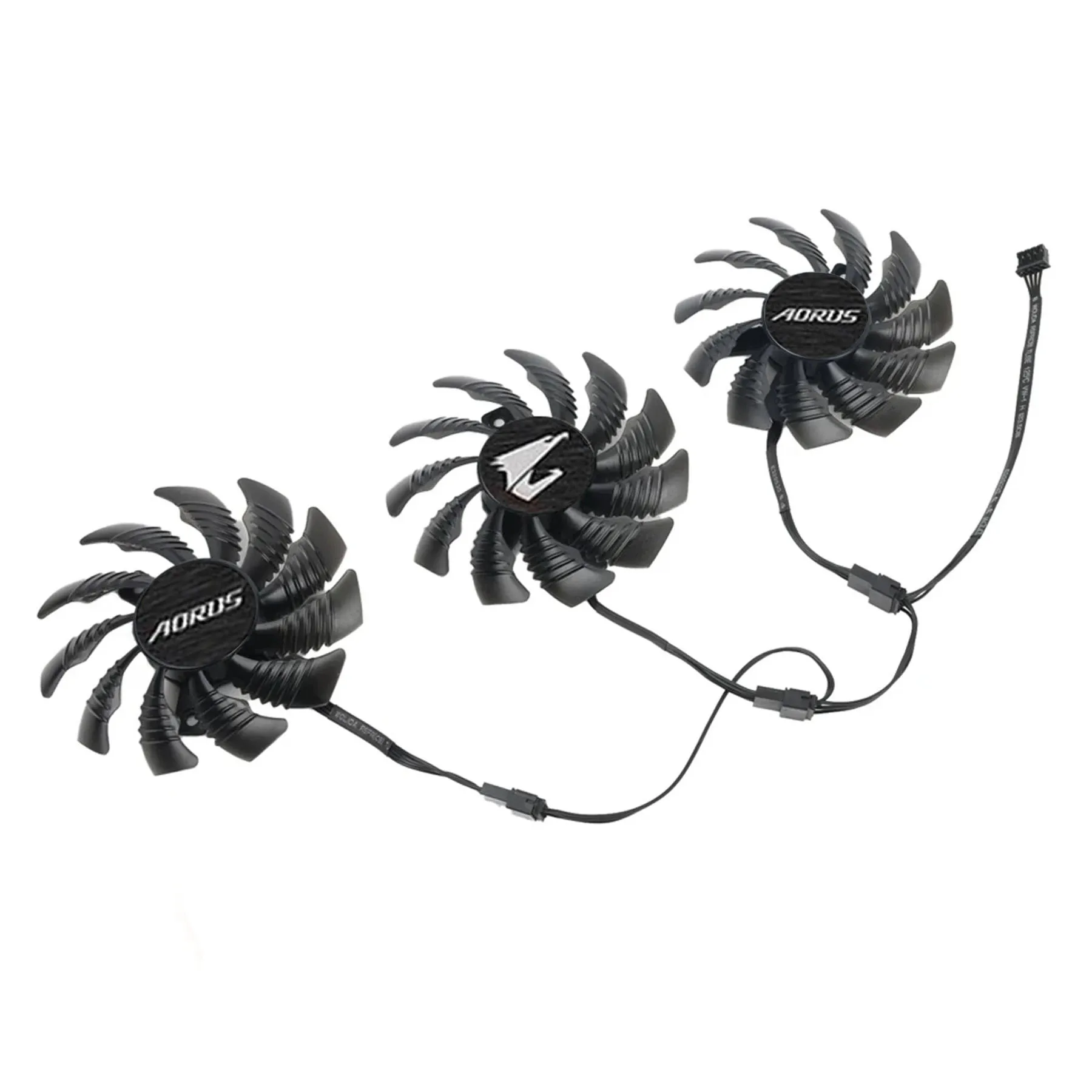 ใหม่ 78MM T 128010 SU Cooler พัดลมสําหรับ Gigabyte AORUS GeForce GTX 1060 1070 Ti กราฟิกการ์ด Cooling PLD08010S12HH