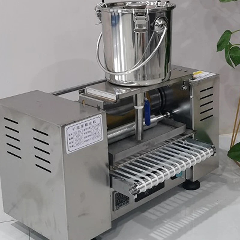 Hot Sale Thousand Layer Durian mango Cake Mini mille Egg Skin Board Electric Crepe and Pancake Makers